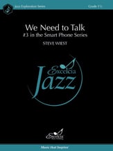 We Need to Talk Jazz Ensemble sheet music cover